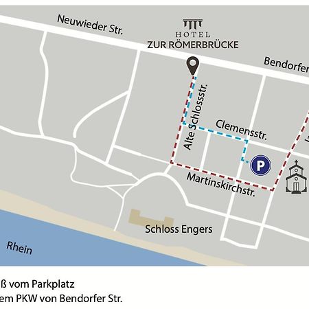 Hotel Zur Roemerbruecke Neuwied Ngoại thất bức ảnh